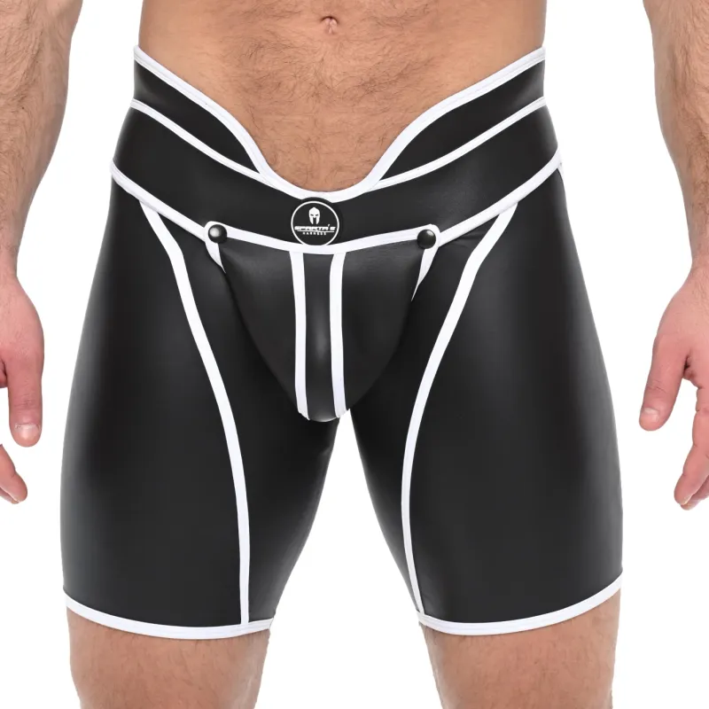 Sparta's Harness Boxer long ANDROMEDA Noir