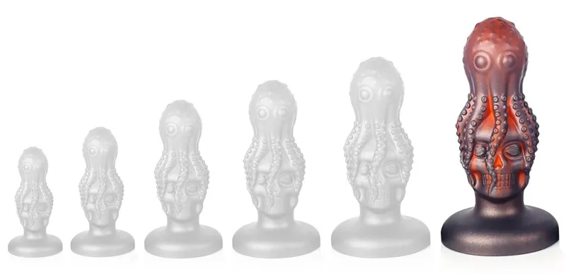 Plug OCTOSKULL 3XL 23 x 10.5cm