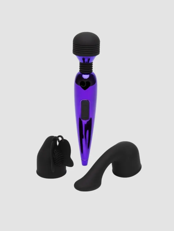 Kit vibromasseur wand Purple Power 4 pièces