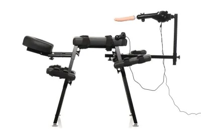 XR Brands - Banc d'Obéissance avec Machine Sexuelle - Noir