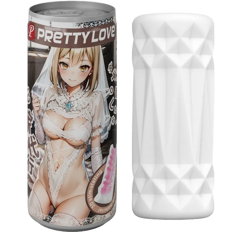 Masturbateur Masculin Pretty Love Modèle 1 Blanc - Pretty Love