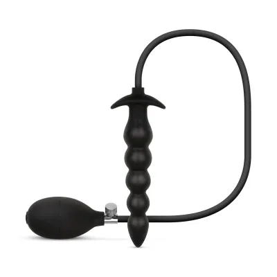 Anal Collection - Godemichet Gonflable avec Pompe 20 cm - Noir