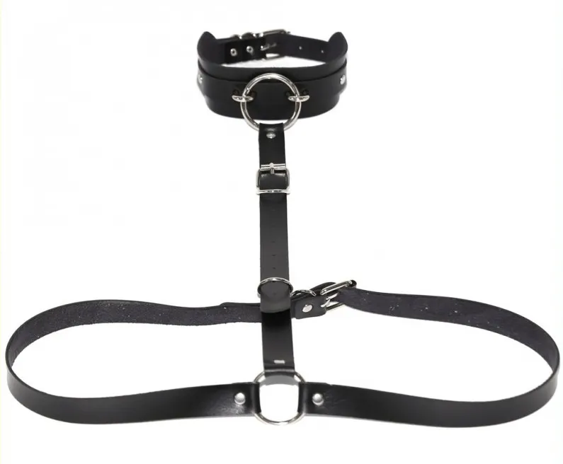 Collier Sm + Ceinture BELT STRICT Noir