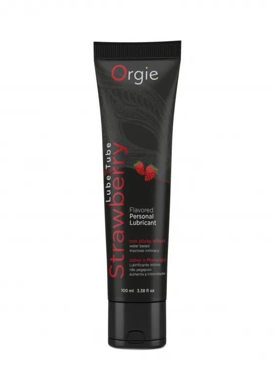 Orgie Lubrifiant aromatisé Fraise 100ml