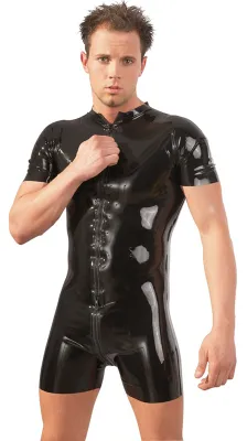 Combishort en latex pour hommes