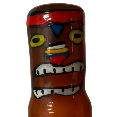 Préservatif Fantaisie Peint Main Tiki Totem Hawaii - Condomerie
