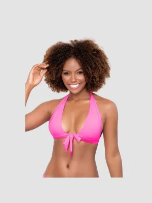 Haut de Maillot de Bain 6647 Triangle Rose