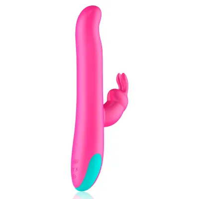 Vibromasseur Rabbit Pluto Rose - Happy Loky