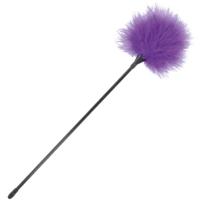 Plumeau sensuel lilas 42 cm - Darkness