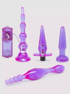 Kit anal débutant Get Started 4 pièces violet