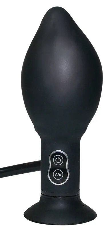 Plug vibrant et gonflable TRUE VIBES 16 x 4.6cm