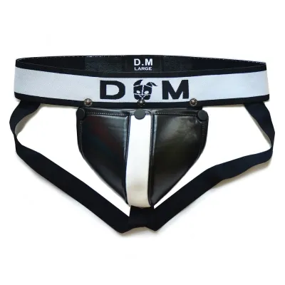 BDSMaster Jockstrap NEO DUNGEON Noir-Blanc