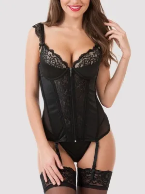 Guêpière push-up Treasure Me noir S