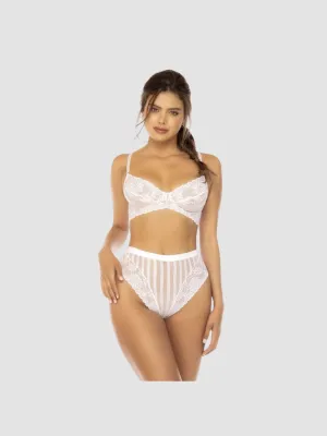 Ensemble 2 pièces Emberly Art of Seduction blanc