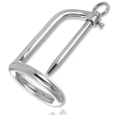 Anneau pénien avec bouchon urétral intégré - Metal Hard
