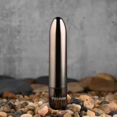 Evolved - Vibromasseur à balle Real Simple - Chrome noir