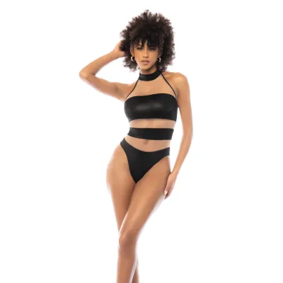 Mapalé Body à Bretelles Noir XL