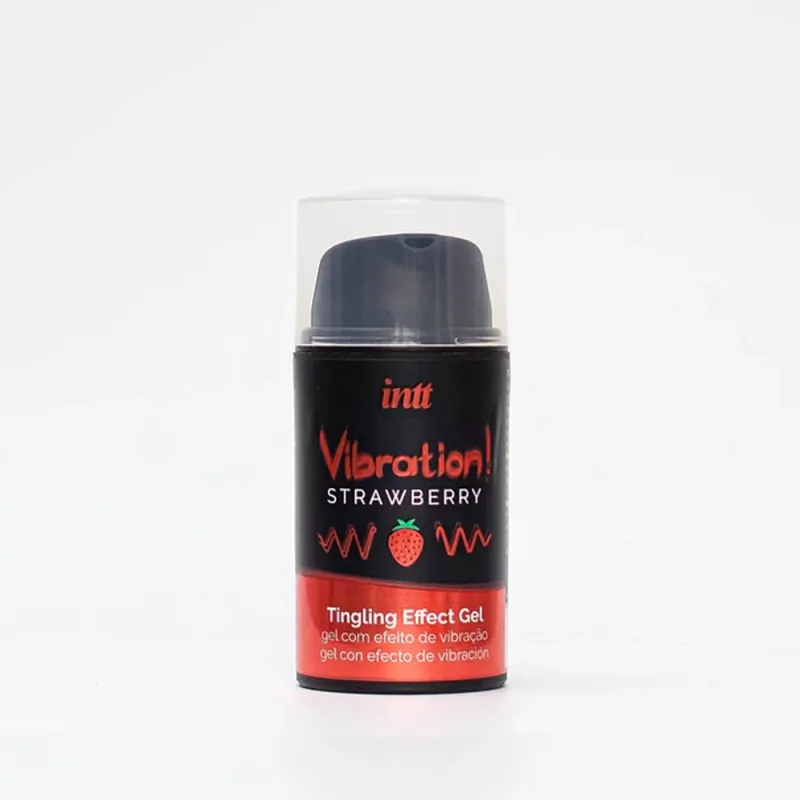 Gel vibrant vegan -   Fraise