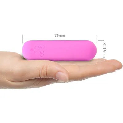 Stimulateur Bullet Splash Haha 10 Vibrations Rose - Armony