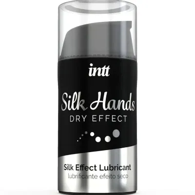 Gel Lubrifiant Silicone Dry Effect Silk Hands 15ml - Intt
