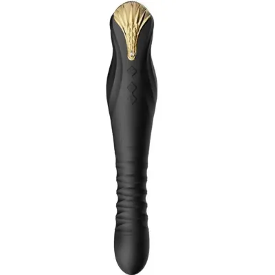Vibromasseur va-et-vient King PowerThrust noir - Zalo