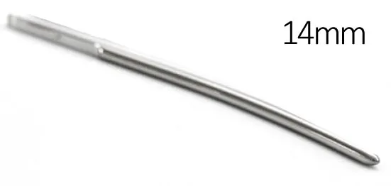 Tige pour urètre SINGLE END 14cm - 14mm
