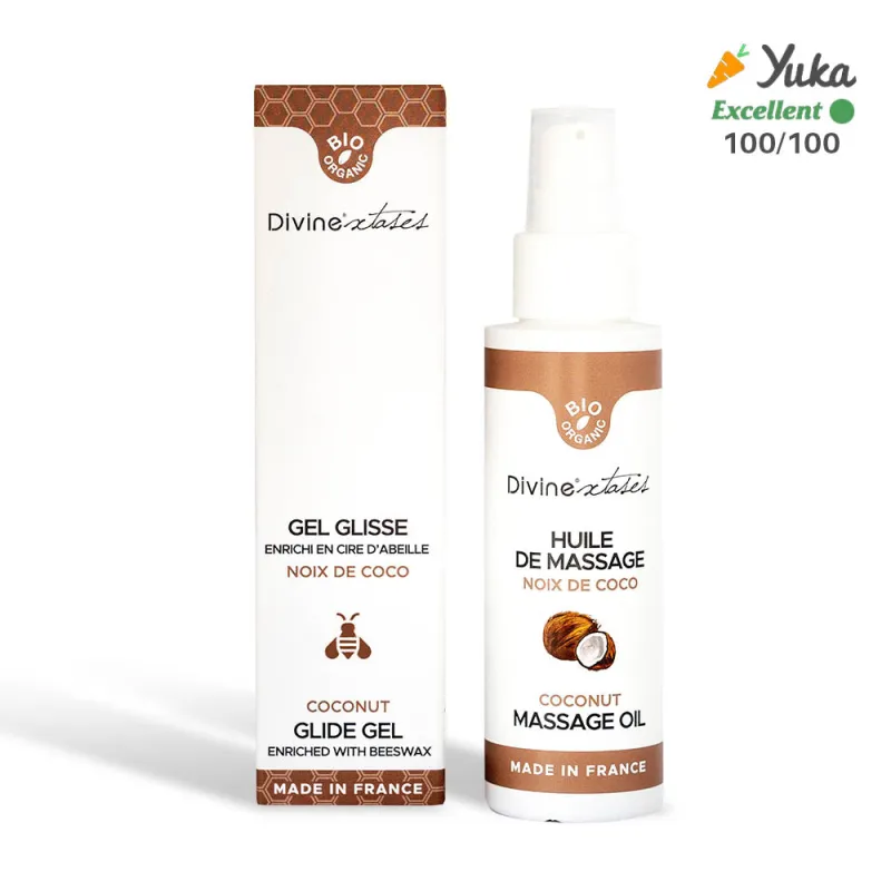 Lubrifiant Gel glisse Coco Divinextases -