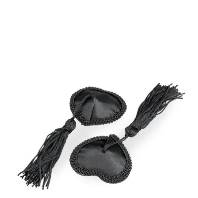 Nippies burlesques coeur et pompon noir