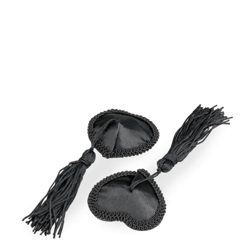 Nippies burlesques coeur et pompon noir