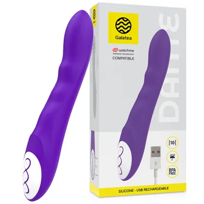 Vibrateur Dante Lilas Technologie WatchMe - Galatea