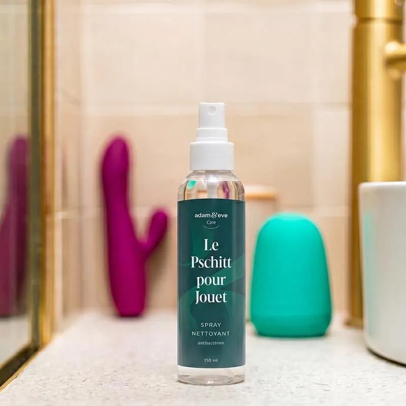 Le Pschitt pour Jouets par Adam & Eve Care - Spray nettoyant - 150 ml