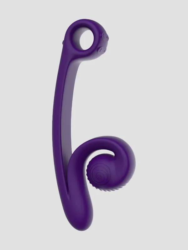 Vibromasseur rabbit Snail Curve violet