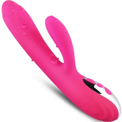 Vibromasseur chauffant flexible fuchsia - Armony