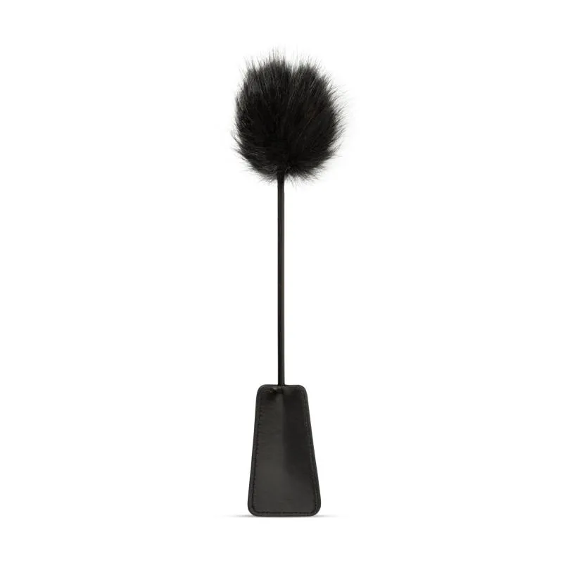 Easytoys Fetish - Chatouilleur doux et fouet en 1 - Noir