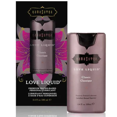 Lubrifiant à Base d'Eau Love Liquide 100ml - Kamasutra