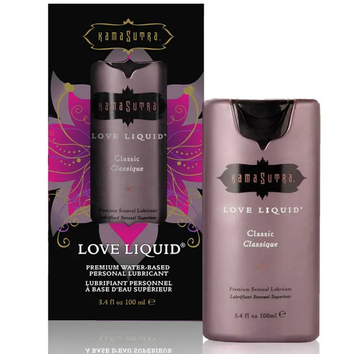 Lubrifiant à Base d'Eau Love Liquide 100ml - Kamasutra