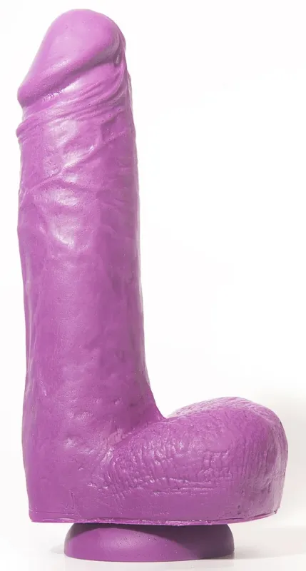 Gode réaliste P08 JORDAN 17 x 5.3 cm Violet
