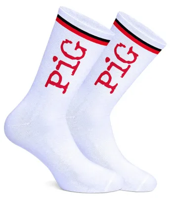 SneakFreaxx Chaussettes blanches PIG SneakFreaXX