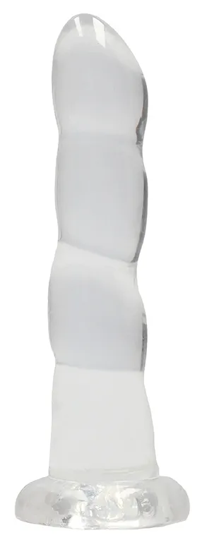 Gode TWIST CRYSTAL RealRock 16 x 4cm Transparent