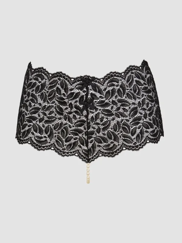 Culotte À Perles Noire