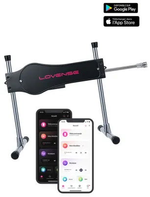 Sex Machine connectée LOVENSE Double Pénétration