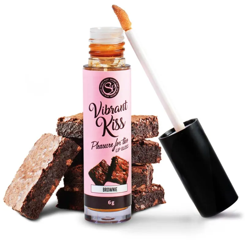 Gloss Vibrant Kiss - 10,3 cm  Brownie