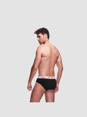 Slip Maille Noir