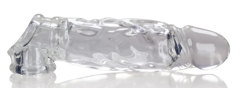 Gaine de pénis Oxballs BUTCH 17 x 5 cm Transparente