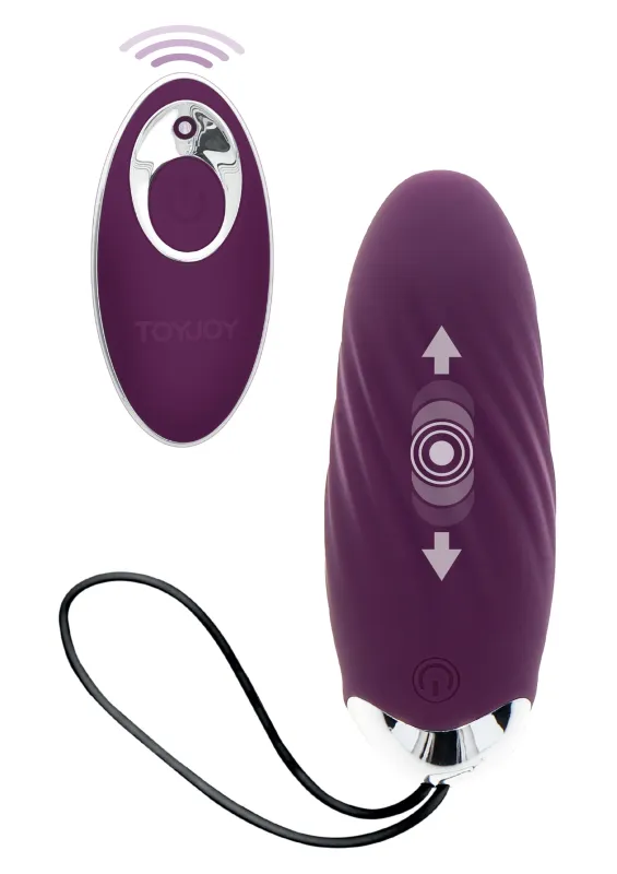 Oeuf vibrant télécommandé EGGSTRAVAGANT 9 x 3.3cm