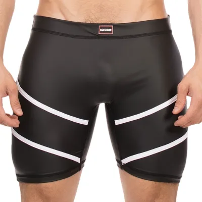 Short Biker NURU Noir-Blanc