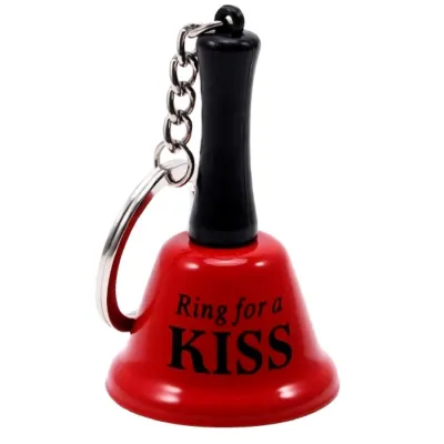 Porte-Clés Mini Clochette Coquine Argentée - Diablo Picante