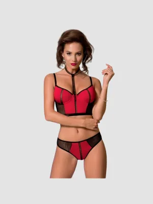 Ensemble 2 Pièces Coline Rouge