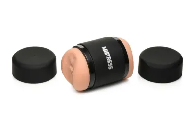 MISTRESS – Double Shot Mini Masturbateur – Beige