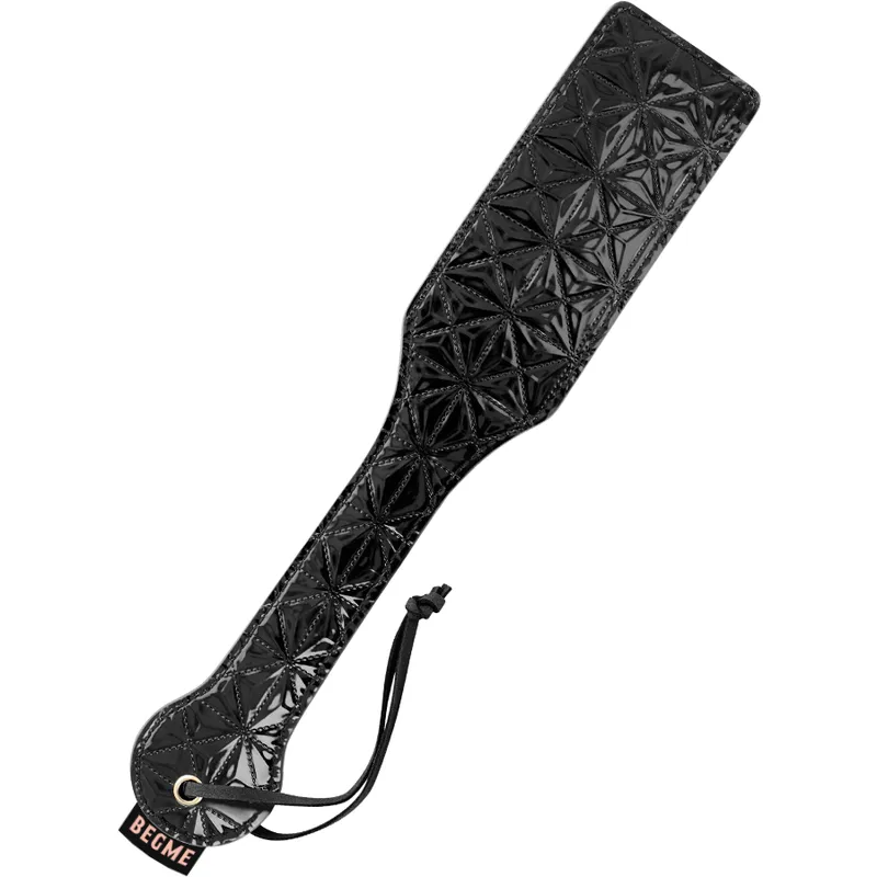 Tapette à Fessée Begme Simili-Cuir Noir - Begme